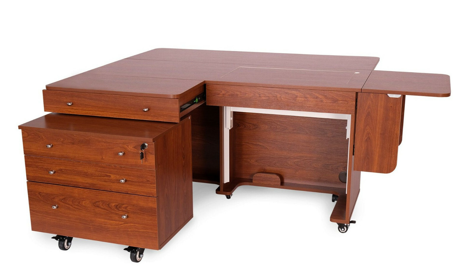 Kangaroo & Joey II Sewing Cabinet - NEW WHITE