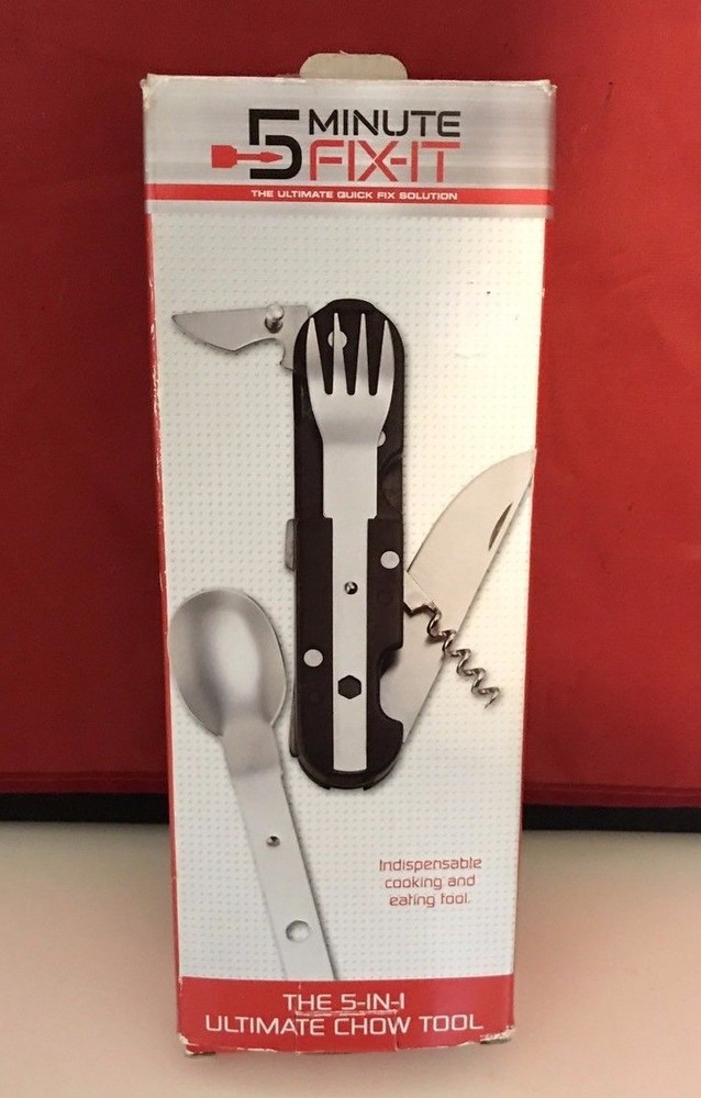 5 Minute Fix-It The Ultimate Quick Fix Solution 5 in 1 Ultimate Chow Tool