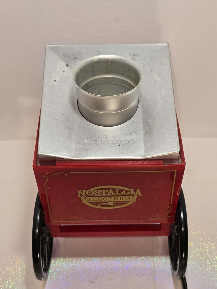 🍿 Nostalgia Electrics Old Fashioned Movie Time Popcorn Maker EUC 🍿 Table Top