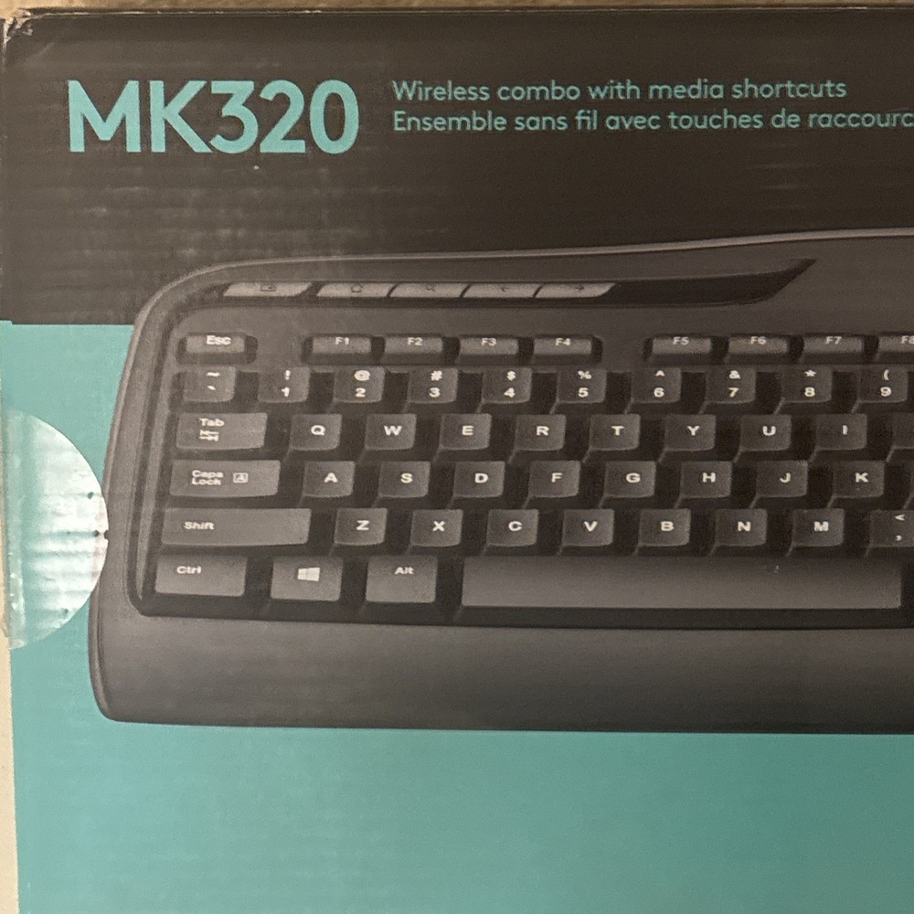 Logitech Advanced MK520 Wireless Keyboard and Mouse Combo Missing Mouse USB