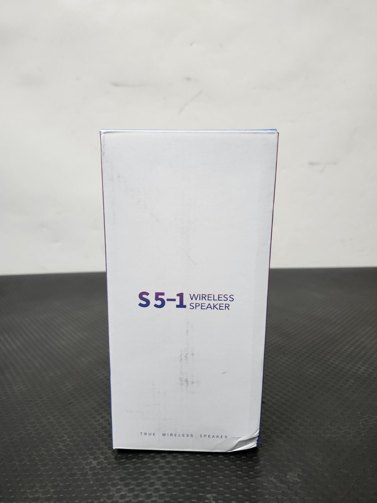S5-1 WIRELESS SPEAKER BLACK NEW