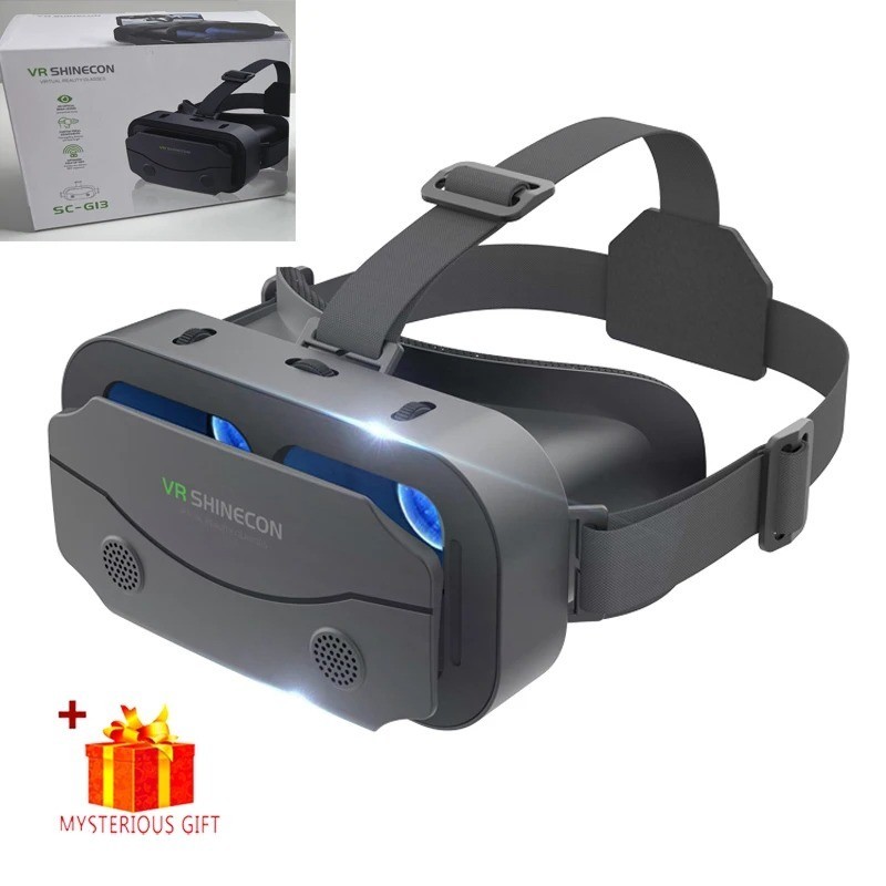 VR Headset 3D Virtual Reality Glasses for Smartphones 4.7-7.2" iPhone Android