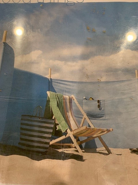 Portable beach windscreen