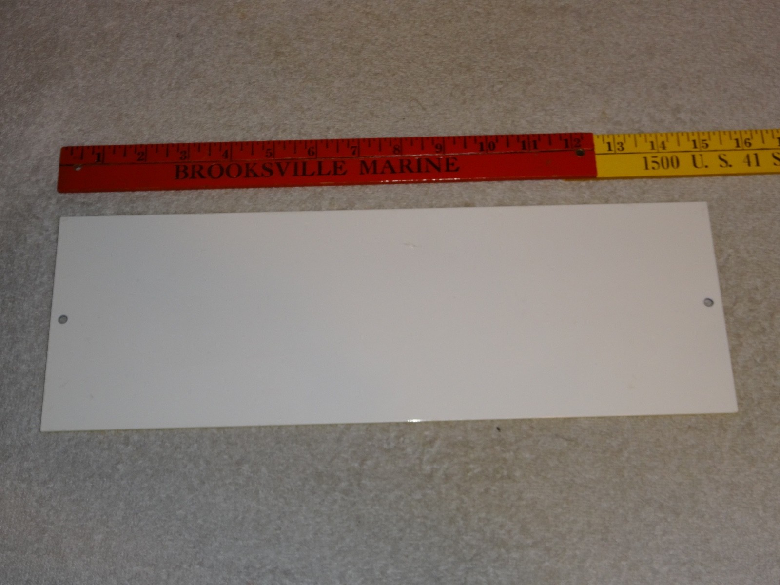 VINTAGE CURTISS CANDIES BUTTERFINGER 15" METAL CHICAGO CHOCOLATE CANDY BAR SIGN!