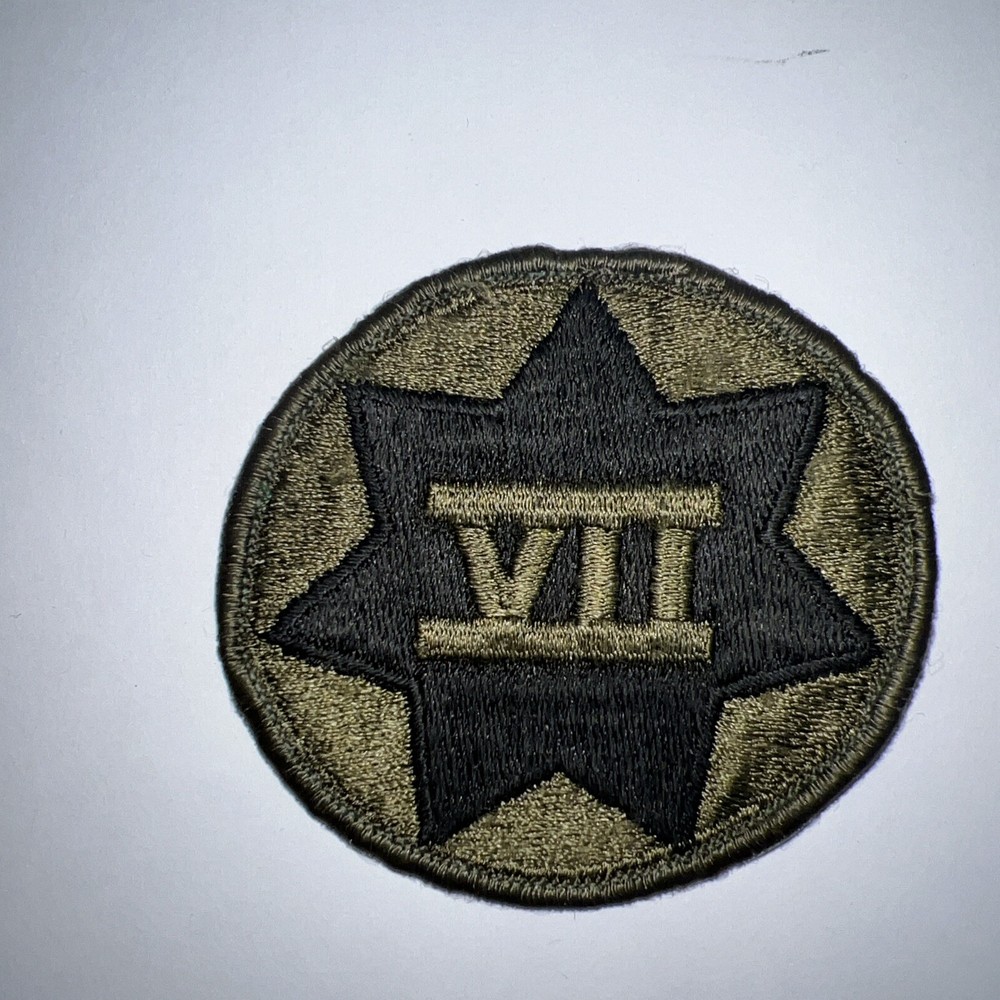7th Corps Patch Subdued Patch