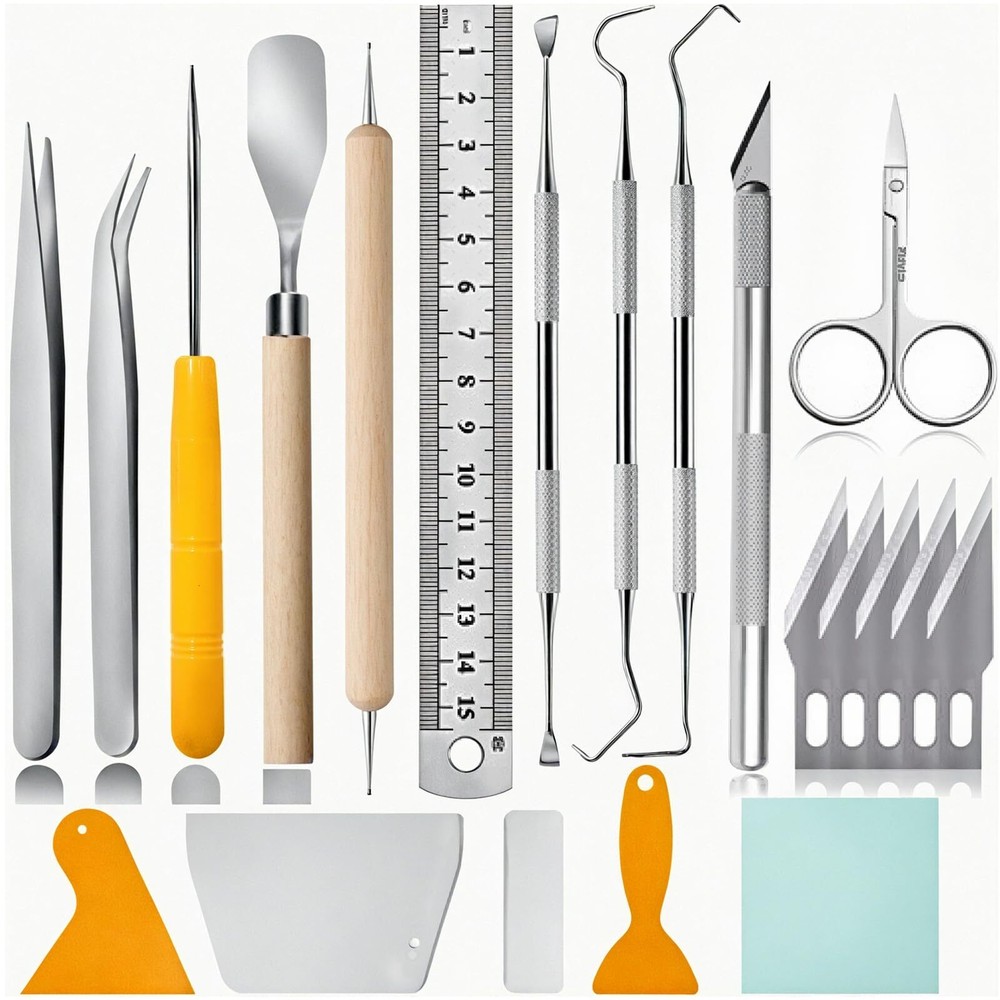 27 PCS Premium Weeding Tools for Vinyl, Vinyl Weeding Tools kit, Crafting Tools