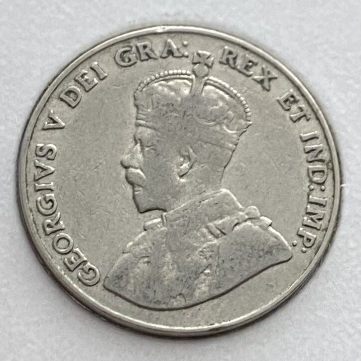 1929 Canada Five Cents