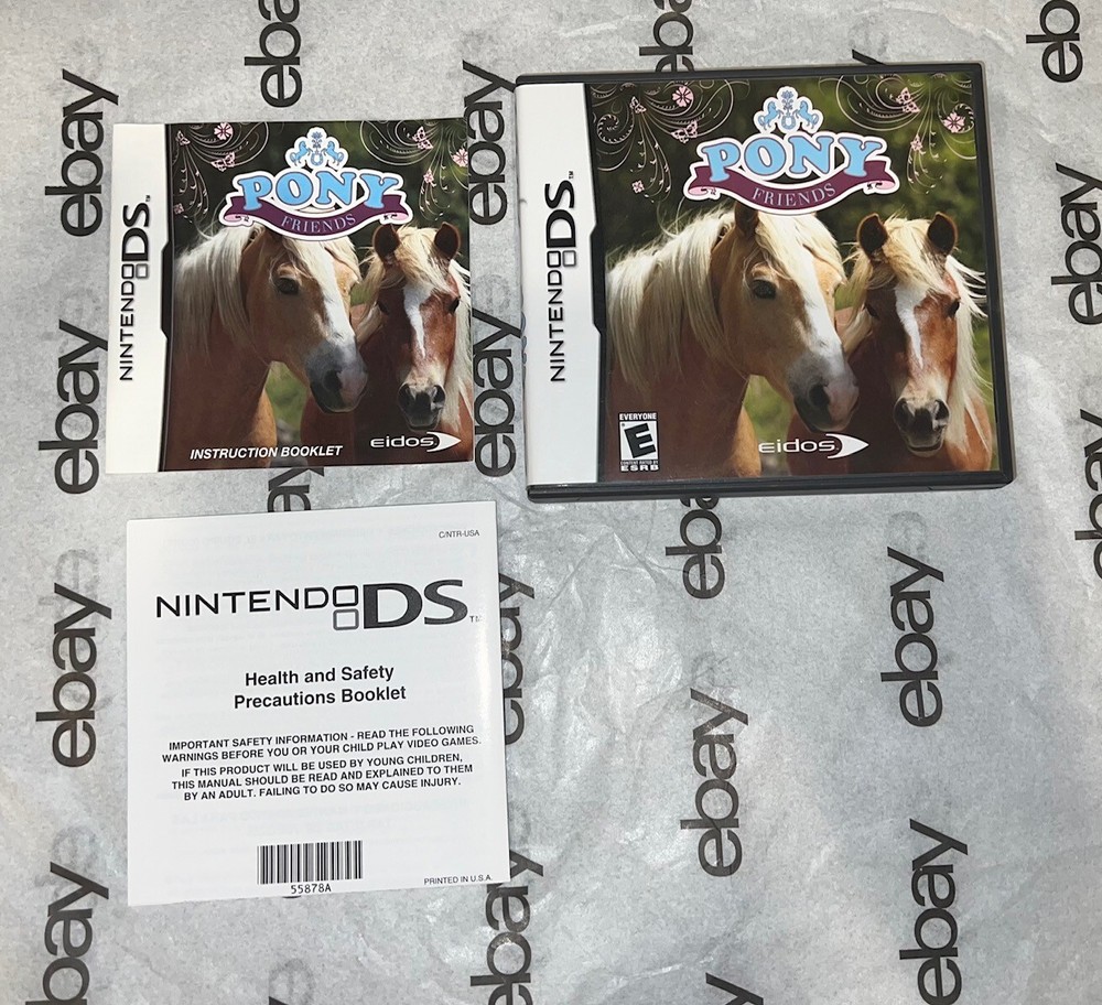 Nintendo DS OEM Replacement Game Case Only w/ Manual & Inserts *NO GAMES*