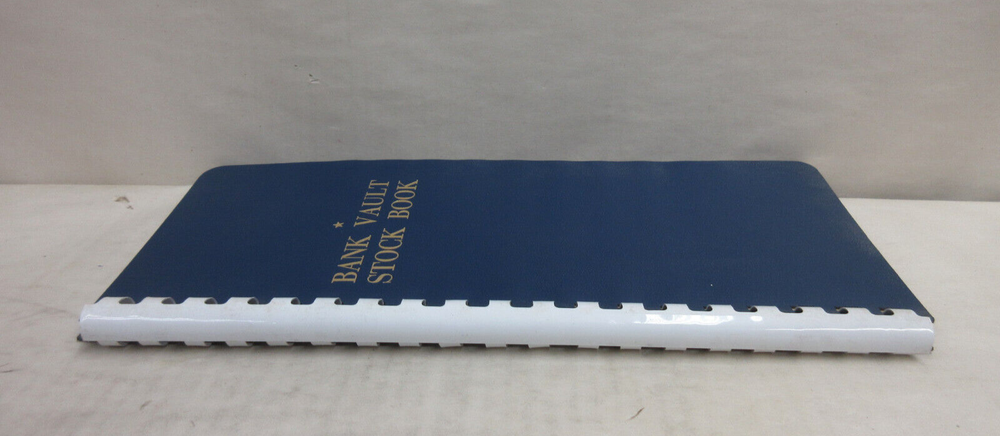 Harco Stampmaster Bank Vault Stock Book 10-Page Stamp Album Supplies