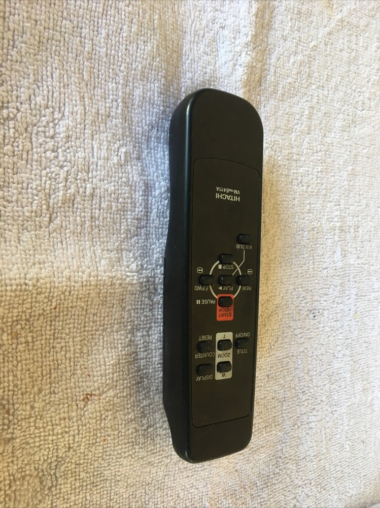 Hitachi VM-RME411A, Replacement Remote Control in Good Working Condition