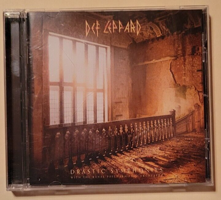 DEF LEPPARD Drastic Symphonies Signed CD Autographed