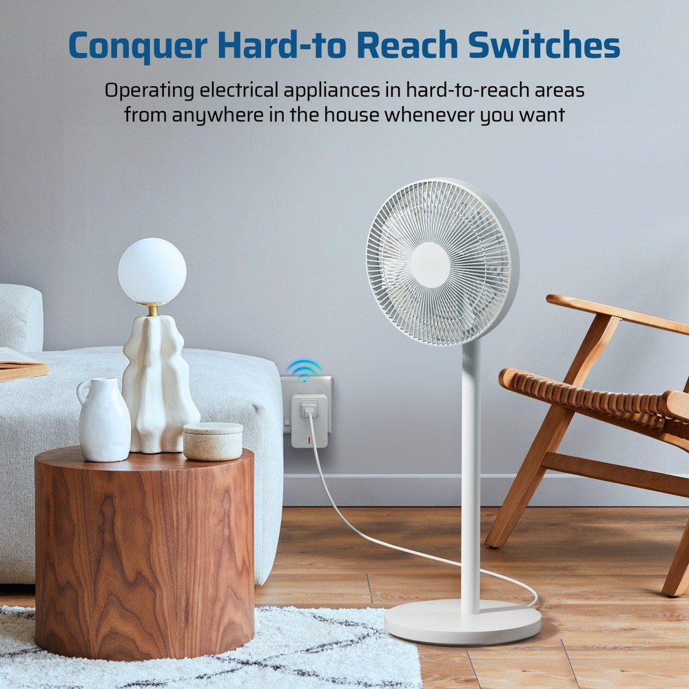 DEWENWILS Indoor Remote Control Outlet, 100ft RF Range, Remote Light Switch Kit