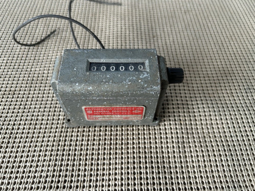 Vintage general controls counting decimal device