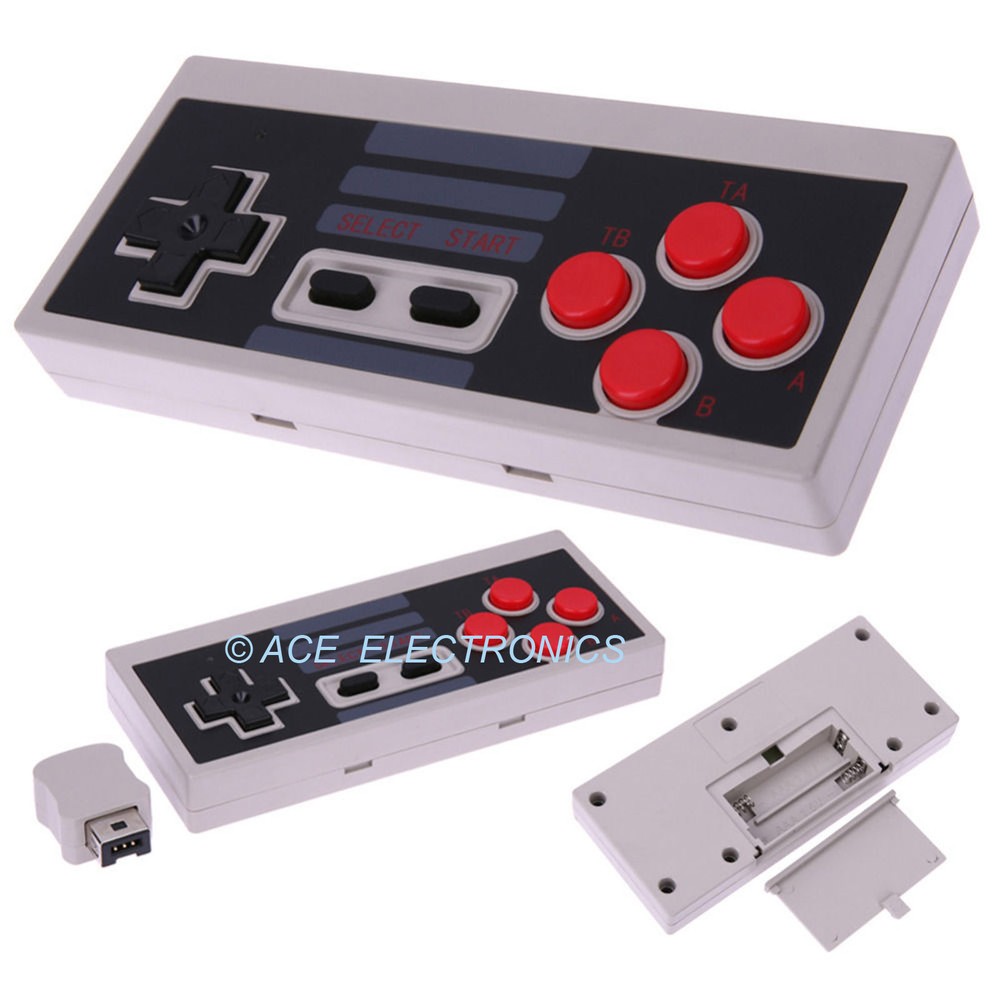 2 Nintendo NES Classic Edition Mini Video Game Pad Wireless Controller