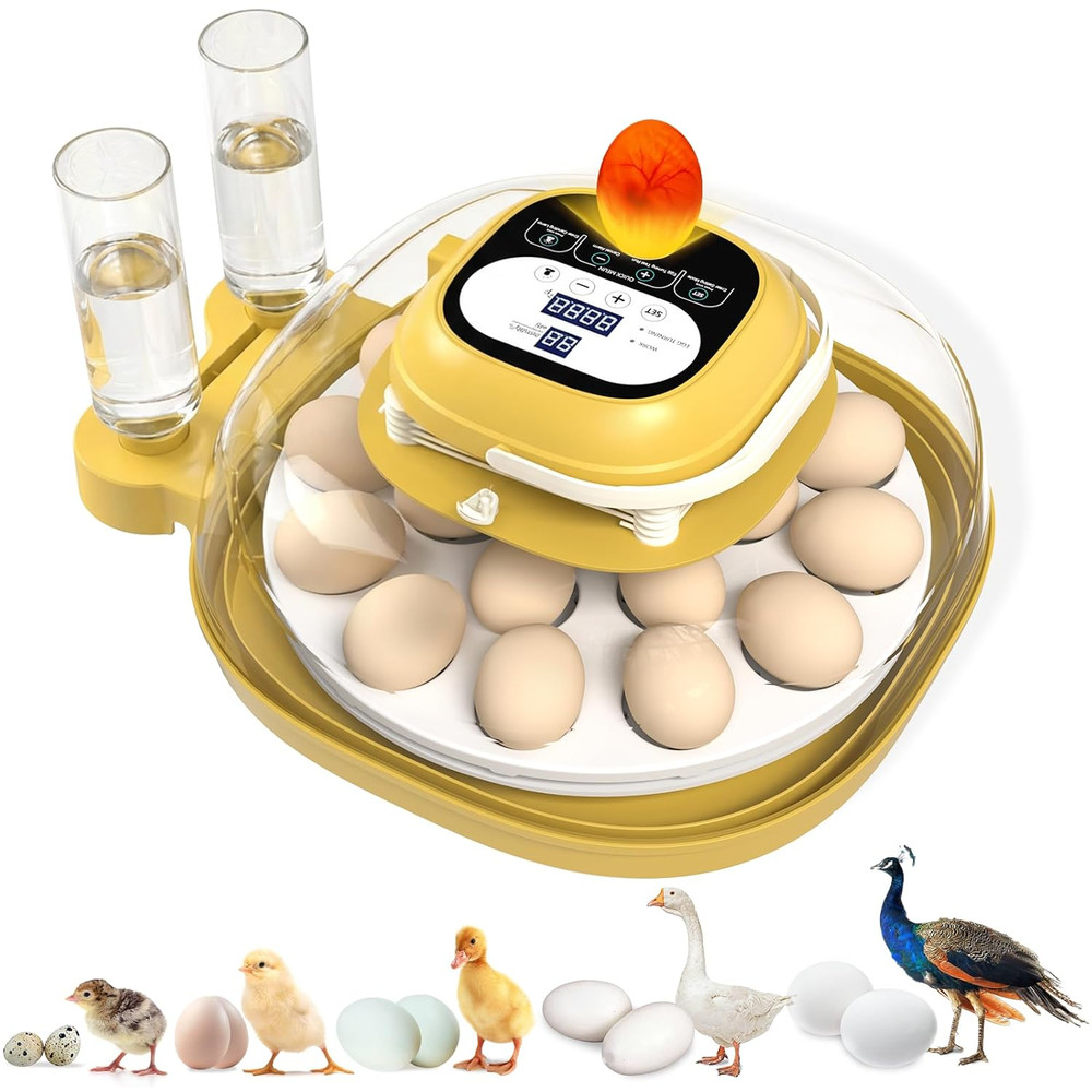 Egg Incubators for Hatching Eggs with Automatic Egg Turning & Humidity Control -