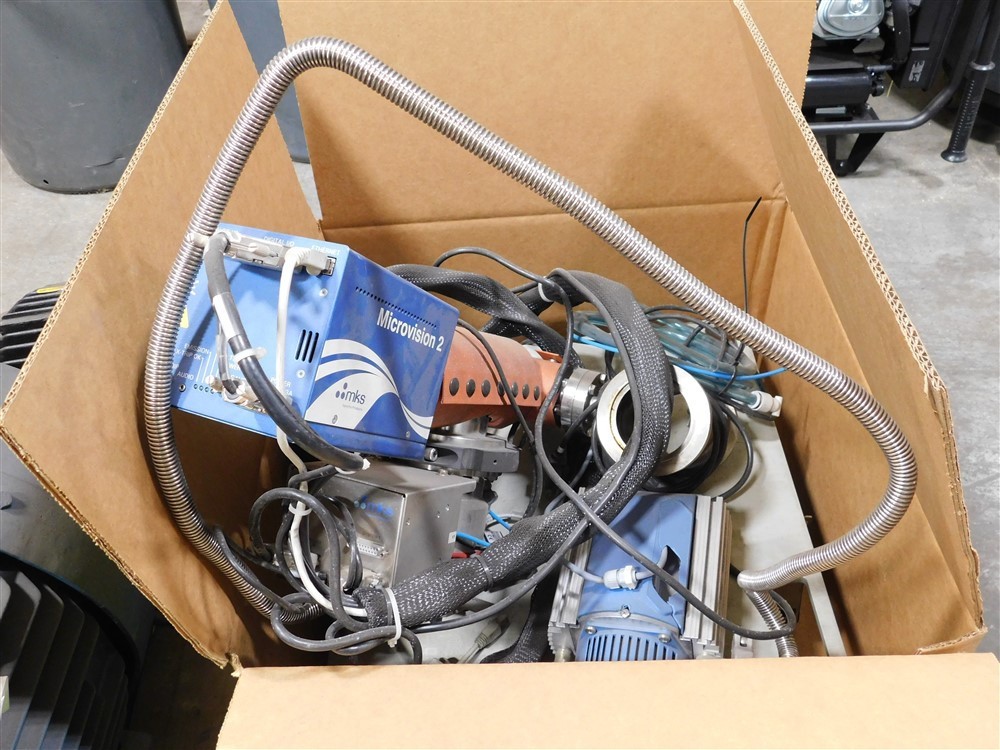 AS-IS MKS Micro Vision2 Gas Analyzer Assembly Pfeiffer SplitFlow80 Vacuum