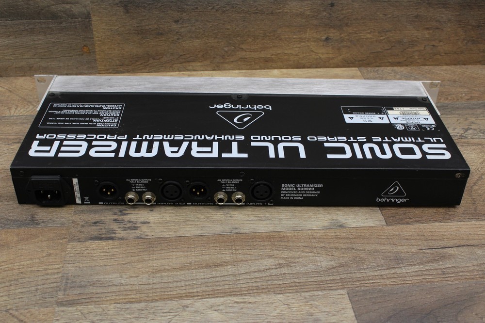 SONIC ULTRAMIZER SU9920 Ultimate Stereo Sound Enhancement Processor