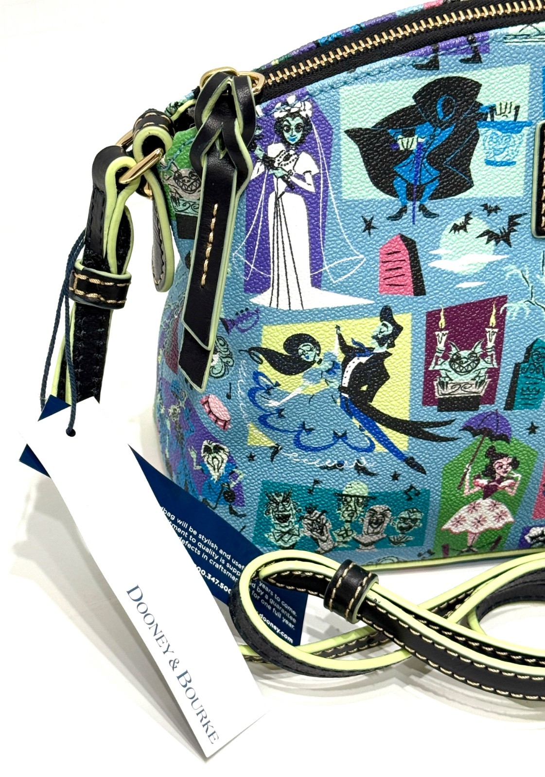 DISNEY x DOONEY & BOURKE Haunted Mansion CROSSBODY BAG Madame Leota NEW wTAGS