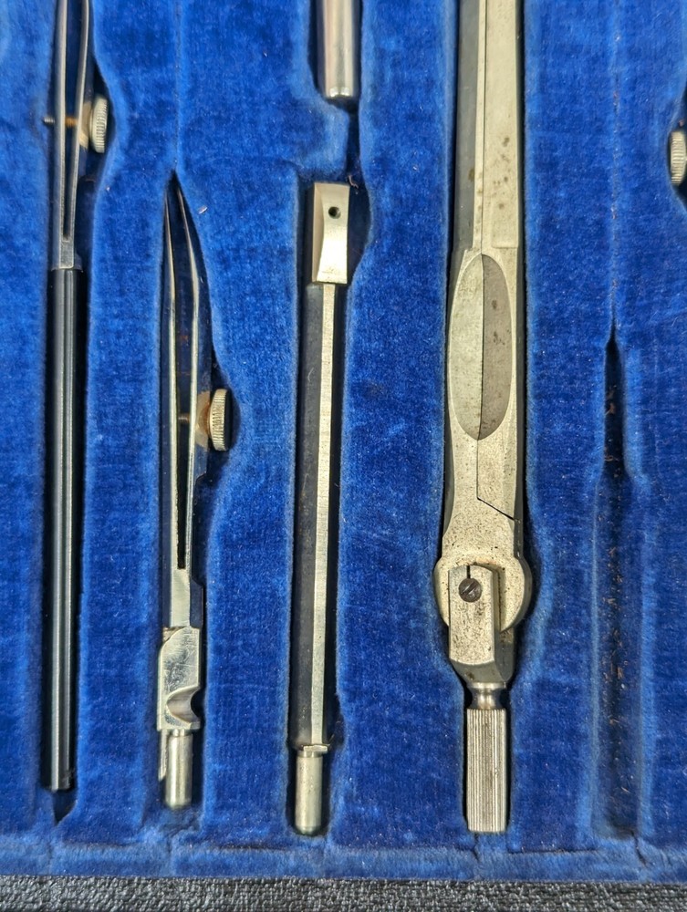 K + E Doric Favorite N 9526 C Protractor Set - Incomplete