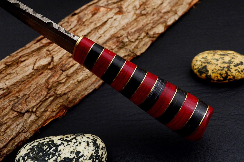 8 inches Celtic Scottish Dirk SGIAN DUBH DAGGER Bone Handle Knife.