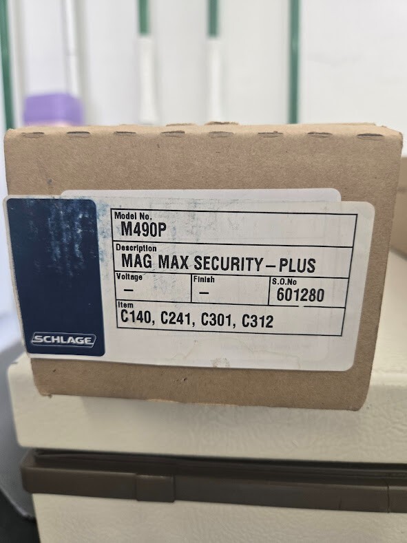 Schlage M490P  Mag Max Security-Plus