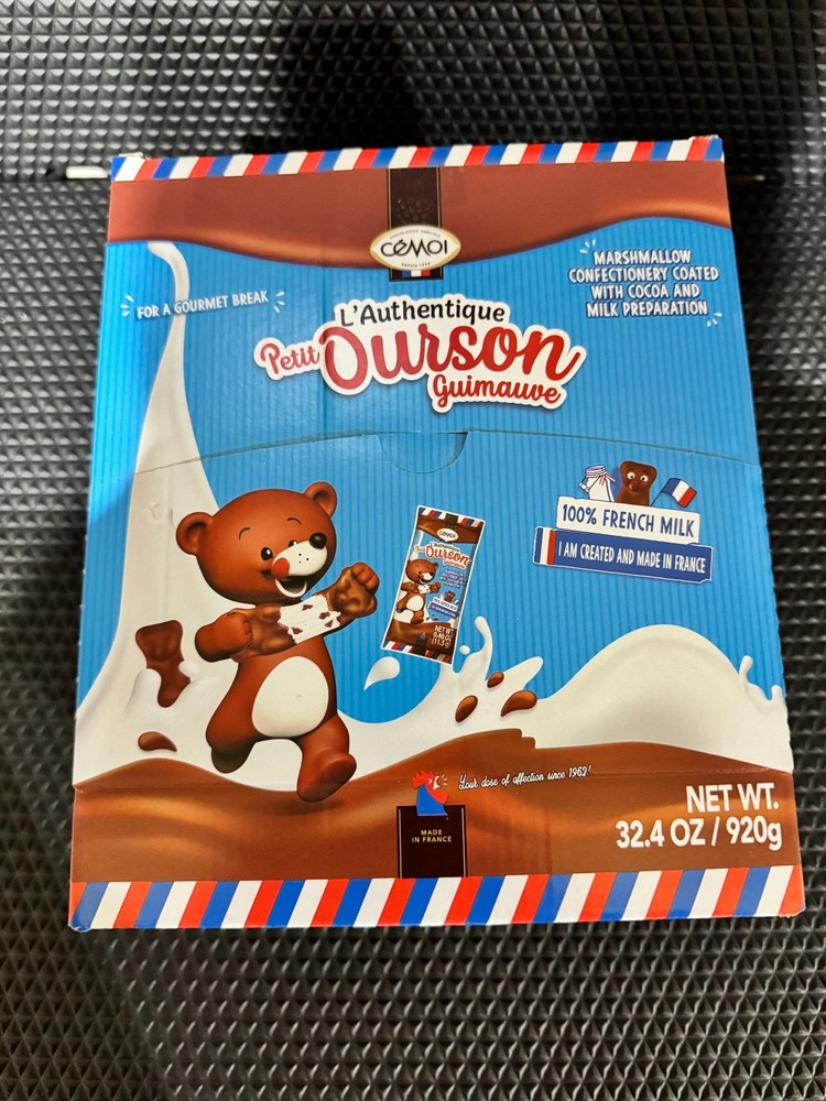 Petit Ourson chocolate-covered marshmallows Pack - Cémoi-920g