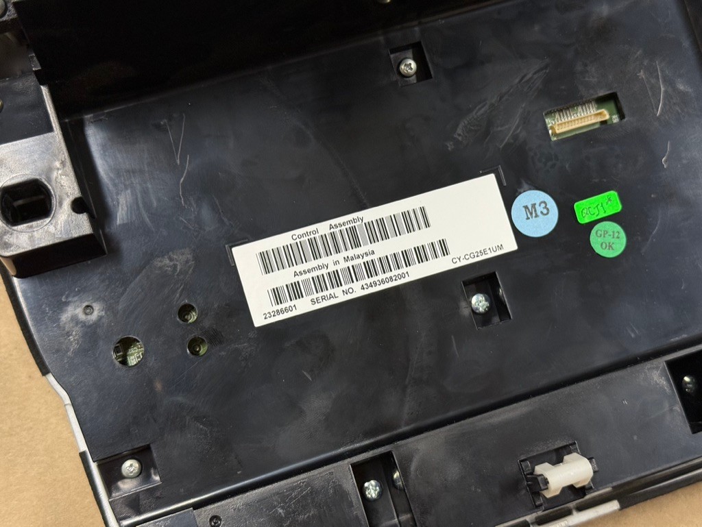 2015 Chevrolet Camaro SS MyLink Premium Radio Face Plate GM - OEM