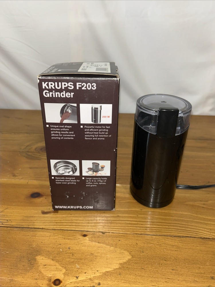 krups coffee grinder f203