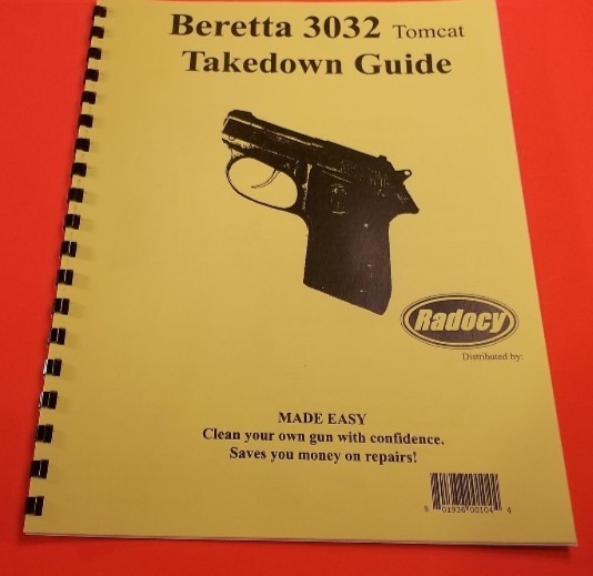 Beretta Model 3032 Tomcat Takedown Guide – Printed Reference Manual (6)