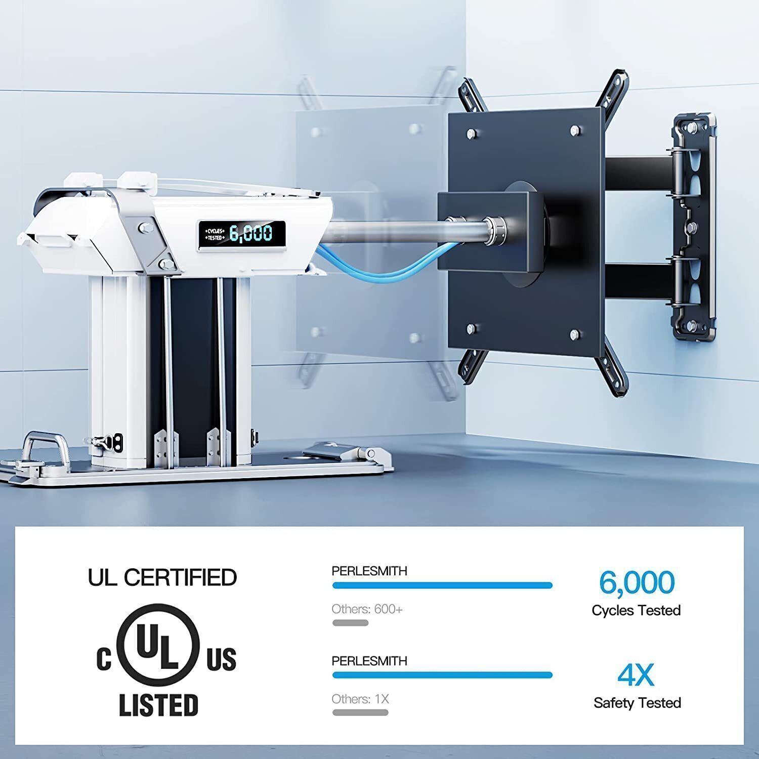 FULL MOTION LCD LED TV WALL MOUNT BRACKET SWIVEL TILT 32 37 39 40 42 46 47 50 55