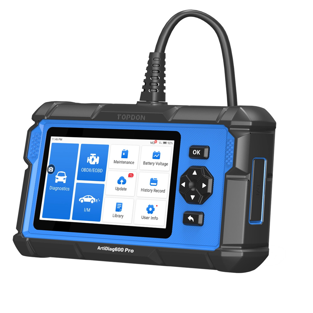 2026 TOPDON AD600 PRO All System Scanner Engine ABS SAS TPMS EPB Diagnostic Tool