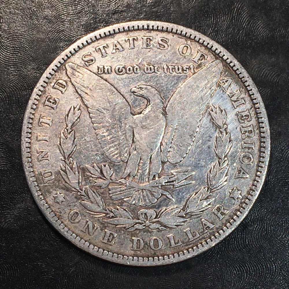 1880 Morgan Silver Dollar - High Quality Scans #P228