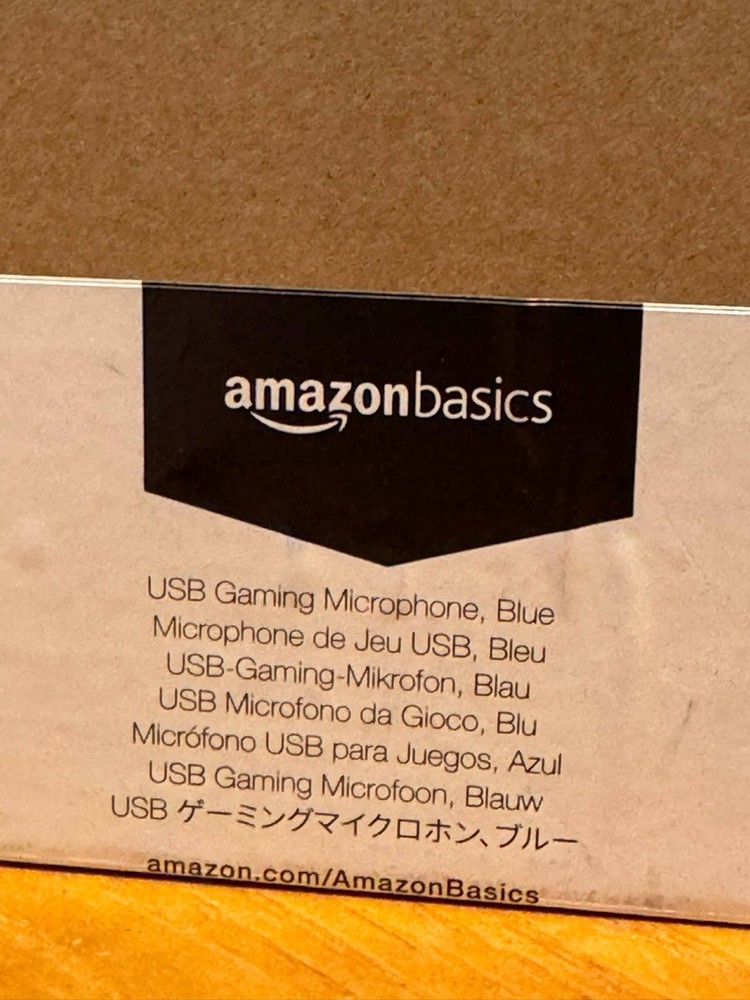 Amazon Basics USB Gaming Microphone