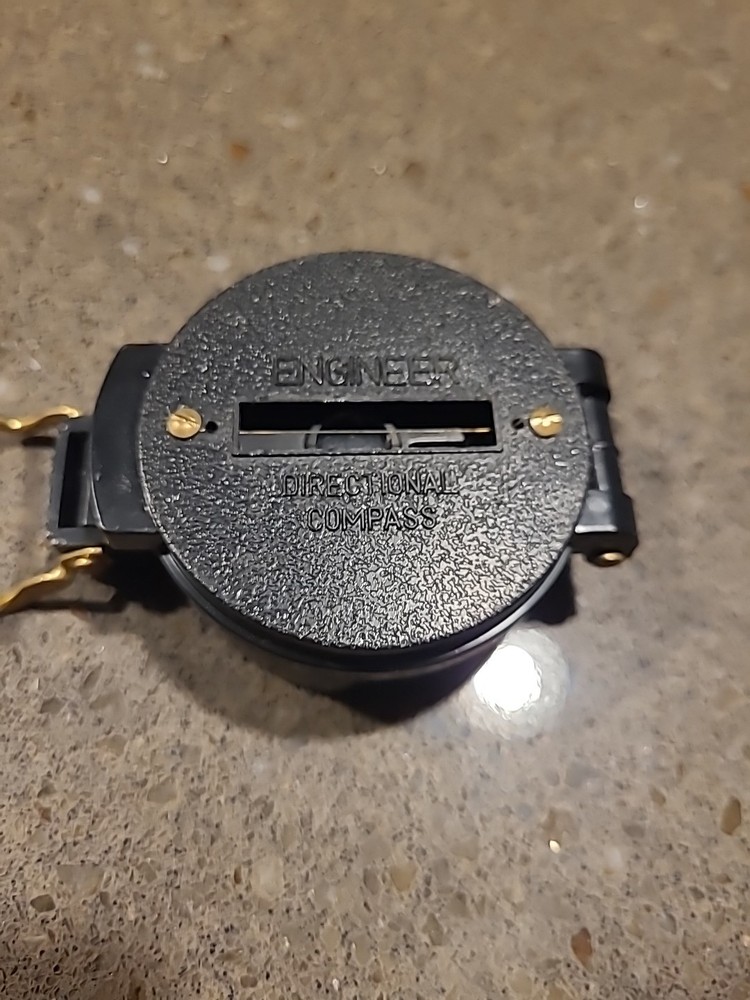 Vintage Working Academy Engineer Directional Compass