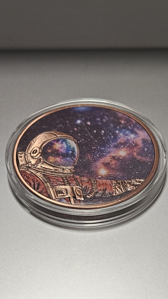 2025 5oz Advp Fine Copper .999 Space Commander Colorized