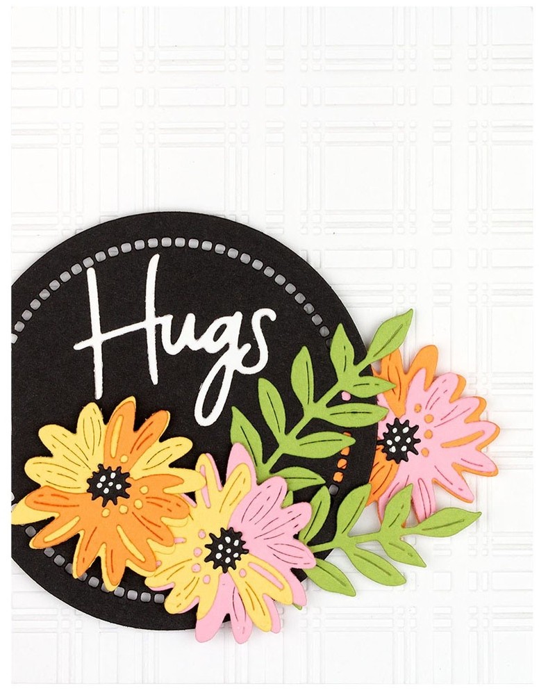 Spellbinders Embossing Folder Plaid Company