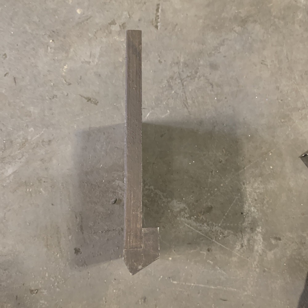 10.5” V Punch Used Press Brake Tooling
