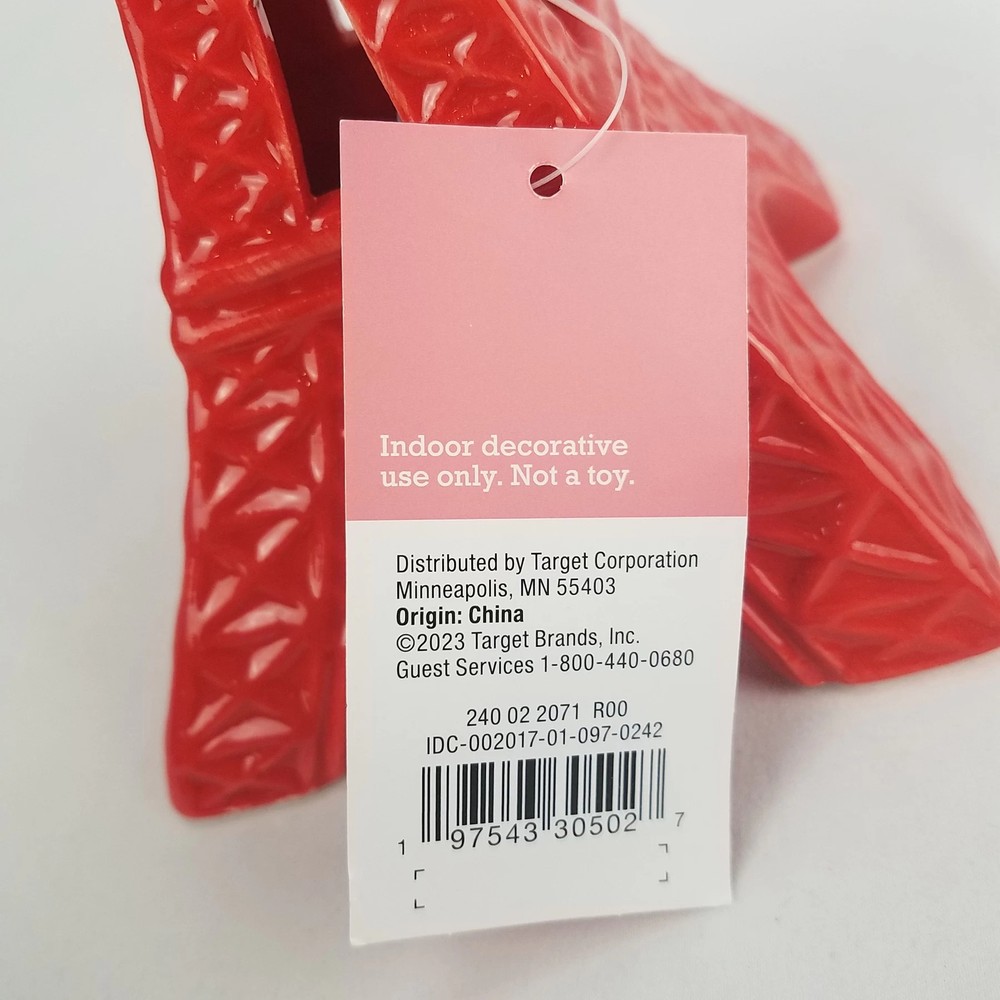 Valentine's Ceramic Eiffel Tower Figurine Target Spritz 2024