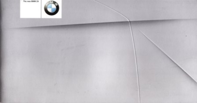 2002  BMW Z4 Series original sales Brochure