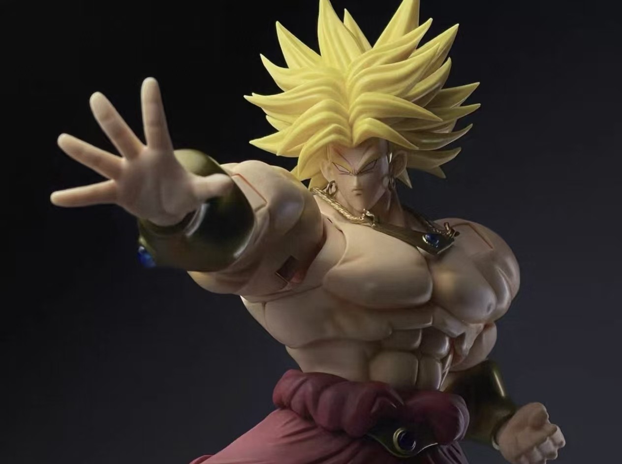 ZT Studio ZT-01 Broly Warrior of the Ancient Yellow Hair 1/12 Action Figure