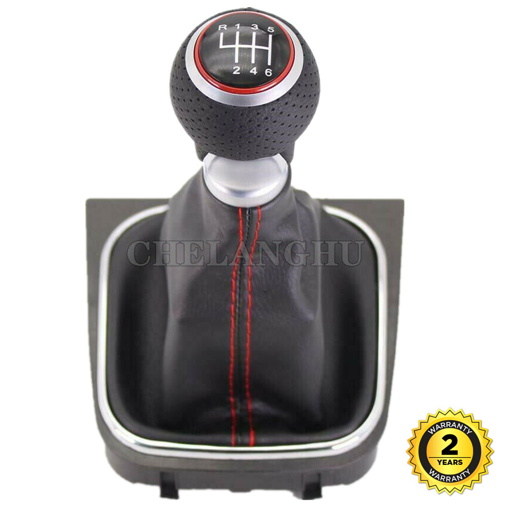 6 speed gear shift knob For VW Golf 6 A6 MK6 GTI GTD 2009 2010 2011 2012 2013