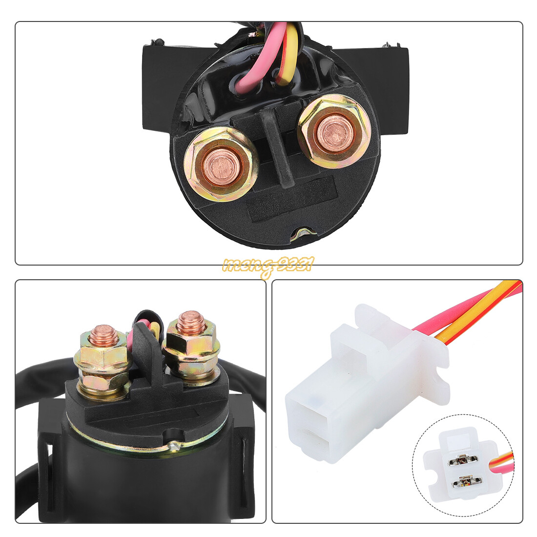 Handlebar Ignition Key Switch w/Relay for Honda FourTrax 300 TRX300/FW 1996-2000