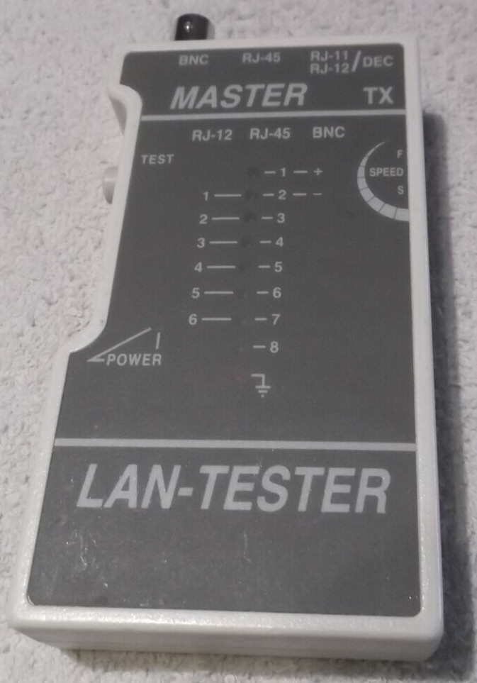 LAN-TESTER Master TX BNC RJ45 TX