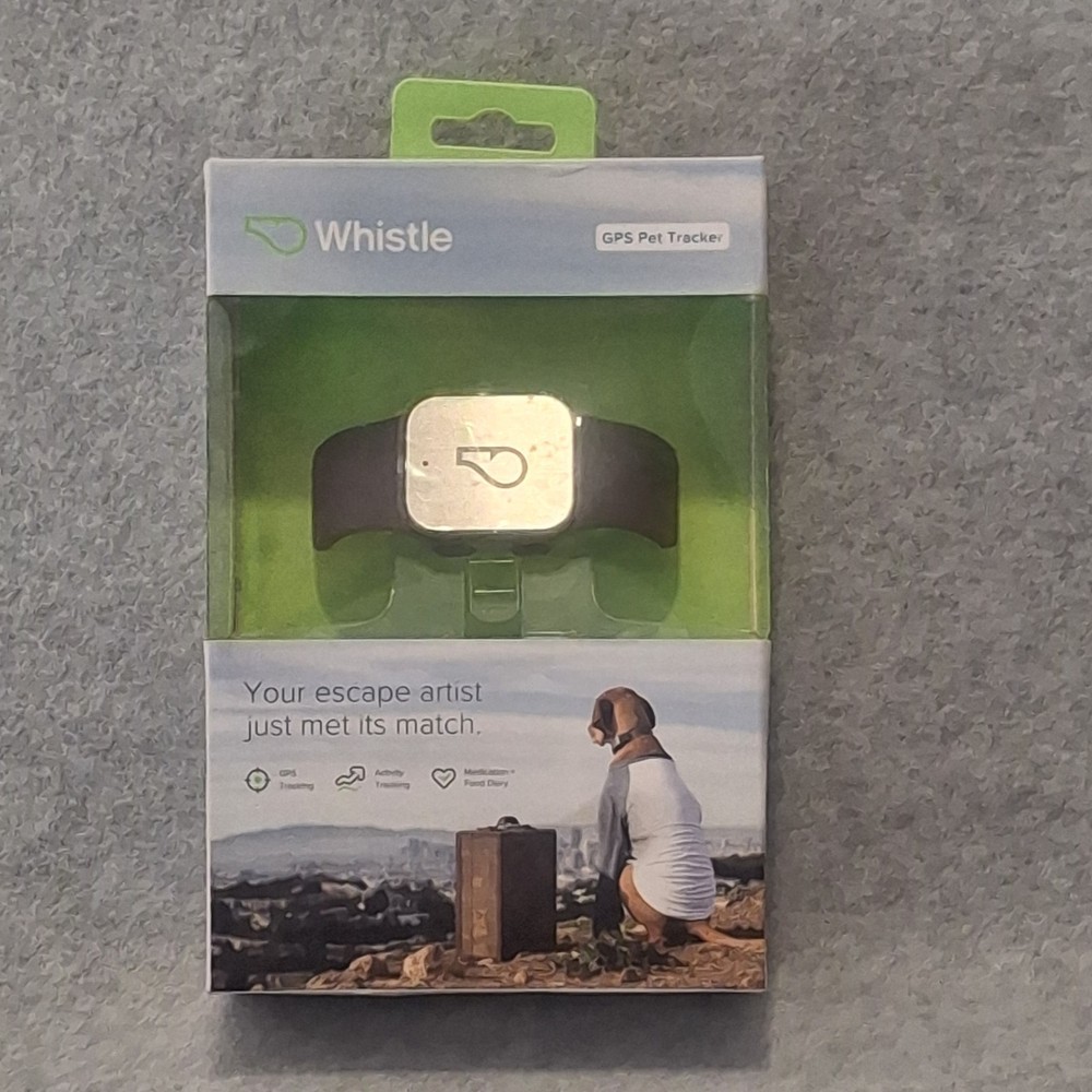 Whistle GPS Pet Tracker Master Kit ID D1A064093 NIB Include Extra Pet Tracker