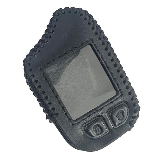 #RFX-2W901-SS 2 Way Remote Leather Case（Black） Quality Durable New Replacement