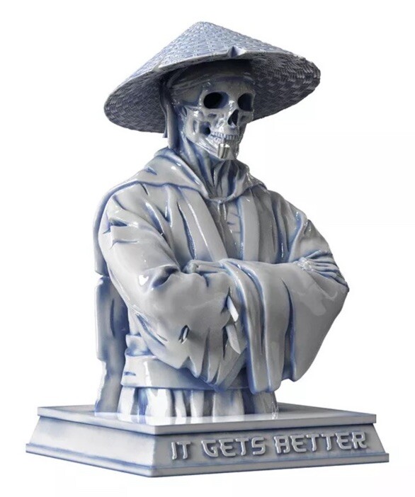 Mighty Jaxx Hell Chamber Samurai Incense Burner