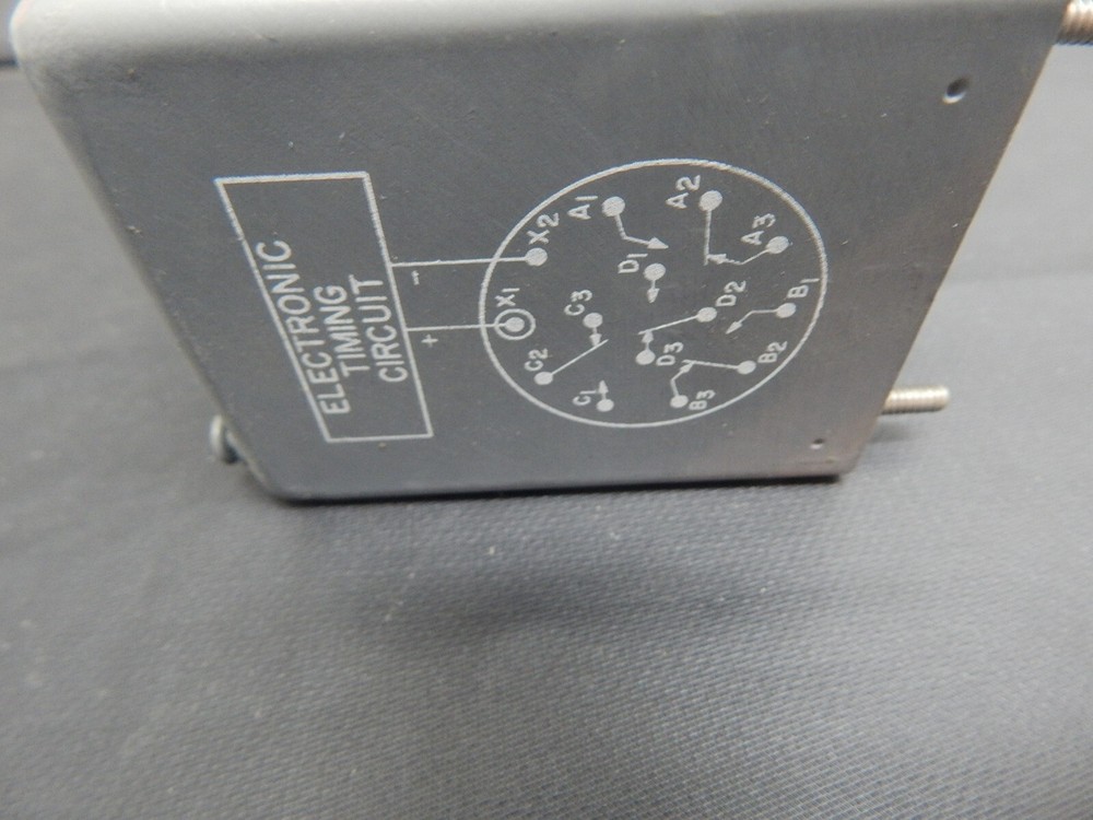 MILITARY WHEATON ENGINEERING E617B TIME DELAY RELAY 0.90 SEC TO 16 SEC