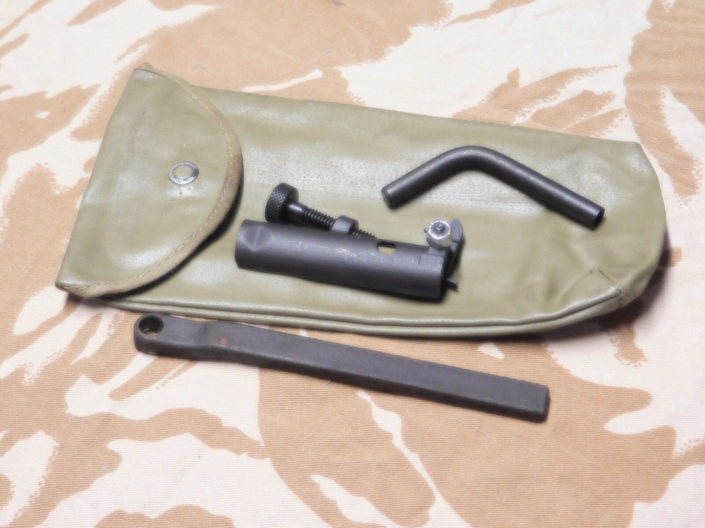 M 1 Carbine Maintenance Tool Kit. Bolt, Trigger and Gas Piston And Pouch