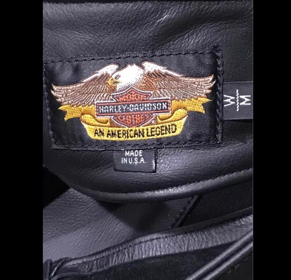 Harley Davidson Leather Chaps Women's Medium