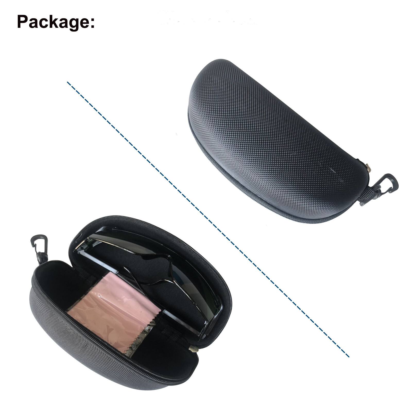 Laser Safety Goggles LED Protection Glasses W/ Box for KTS Light Therapy Device